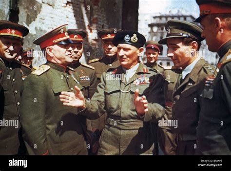 FIELD MARSHAL BERNARD MONTGOMERY at Brandenberg Gate, Berlin, 12 Stock Photo: 30534285 - Alamy