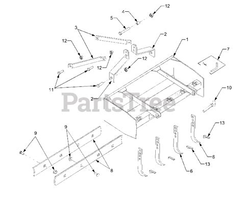 Cub Cadet 627 (590-627-100) - Cub Cadet 48" Box Blade 48" Box Blade ...