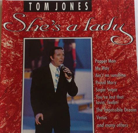 Tom Jones - She's A Lady (1992, CD) | Discogs