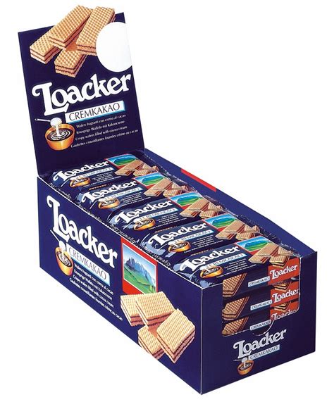 Loacker Loacker Double Chocolate Wafer 45g | Brands | Loacker | Chocolates Direct