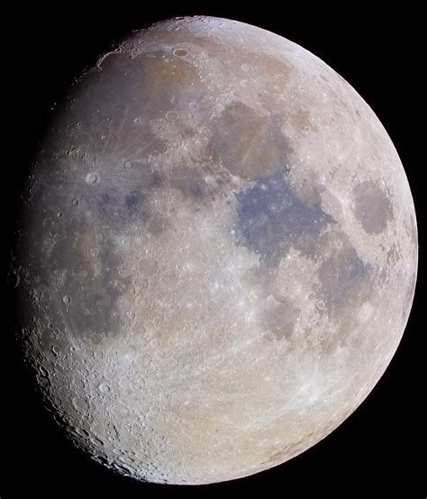 Waxing Gibbous Moon (July, 13, 2019) : r/astrophotography