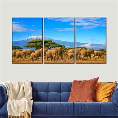 Elephant Herd Wall Art | Photography