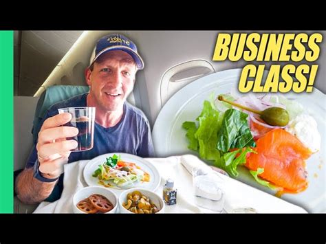 Korean Airlines Business Class Food Review New York To Seoul What You ...