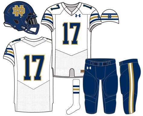 Notre Dame Football Uniform Concept: Chicago Soldier