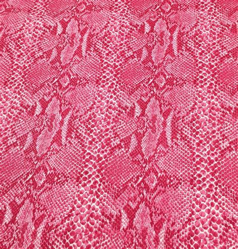 Pink Printed Snakeskin Upholstery Fabric Waterproof Bonded | Etsy