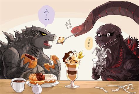 T助 (@_tsk03_) | Twitter | Godzilla funny, Godzilla wallpaper, Godzilla