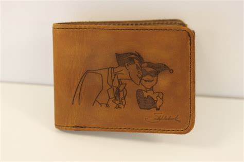 Engraved Saddleback Leather Wallet - In A Flash Laser - iPad Laser Engraving, Boutique Printing ...