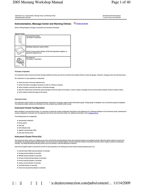 FORD MUSTANG 2005 WORKSHOP MANUAL Pdf Download | ManualsLib