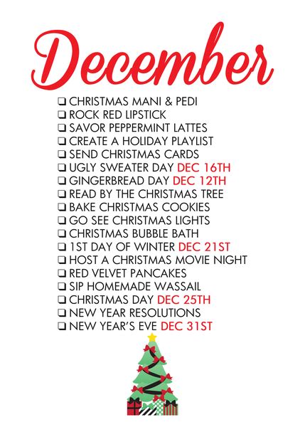 18 Reasons To Celebrate December! If we don’t make an effort to treasure each day, life has a ...