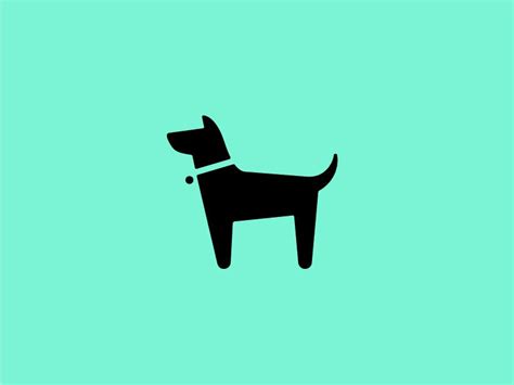 Dog Icon by Greg Anthony Thomas Logo Education, Education Canine, Dog Logo Design, Graphic ...