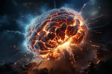 Premium AI Image | The brain of the universe