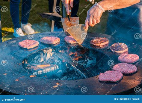 Barbecue Festival in the City Park Stock Photo - Image of food, kebab ...