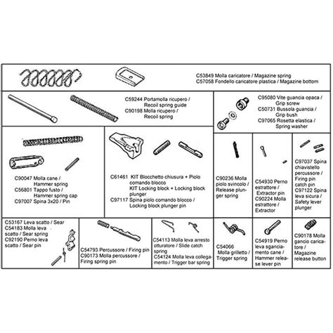 Beretta 92/96 Series Replacement Part Kit | Handgun Accessories