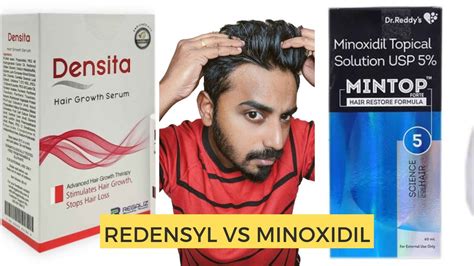 Redensyl Vs Minoxidil for Hair growth | Dermatologist explains # ...