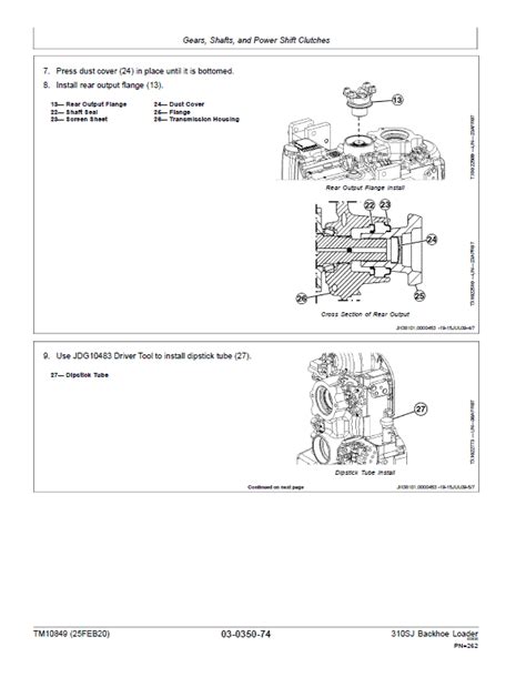 John Deere 310SJ Backhoe Loader Repair Technical Manual (S.N after ...