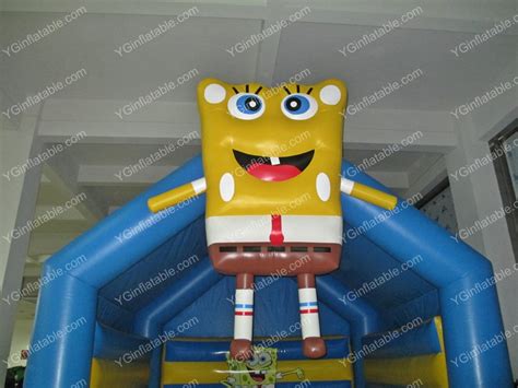 SpongeBob Indoor Bounce House With Slide | Y&G Inflatable Co., Ltd