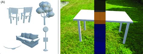 (A) Object recognition models. Examples of the 3D models used in the... | Download Scientific ...