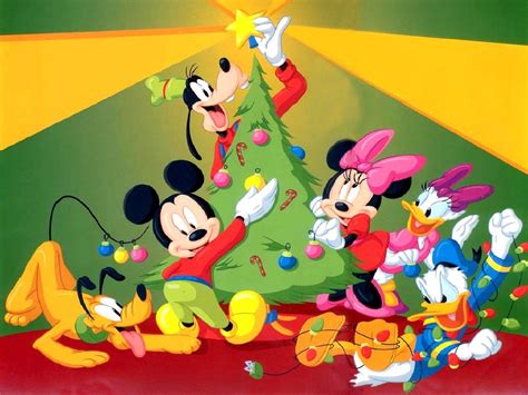 Mickey-Mouse-Christmas - Disney Christmas Wallpaper (27884835) - Fanpop