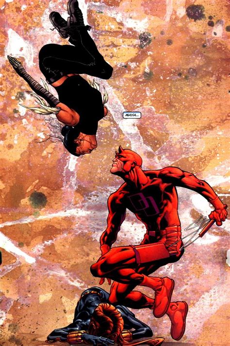 Echo, Daredevil & Black Widow by Joe Quesada #Avengers #SHIELD Comic Book Artwork, Comic Book ...
