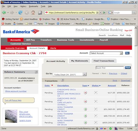 bank of america online banking personal account Can you download on on a forum ...