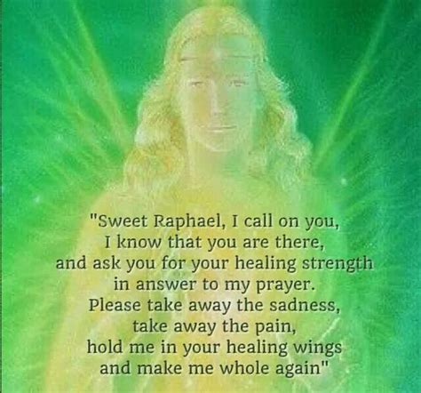 AA Raphael | Archangel prayers, Archangel raphael prayer, Archangel raphael