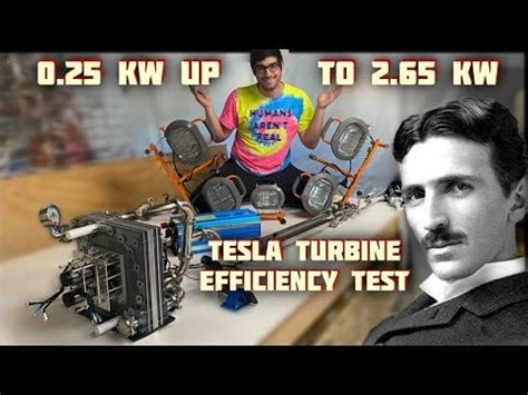 Tesla Turbine 250 watt to 2.65 kW Power and Efficiency Test : r ...