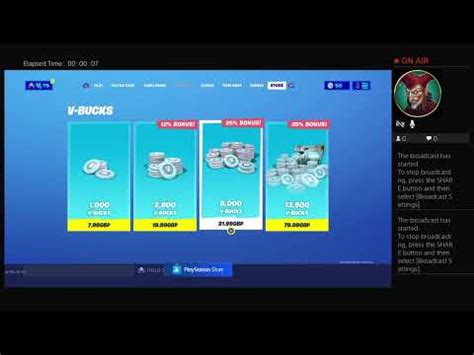 Fortnite buying 5000 vbucks - YouTube