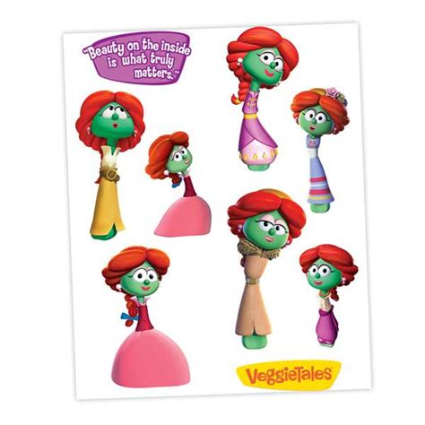 Petunia Rhubarb Funtime Wall Sticker – VeggieTales