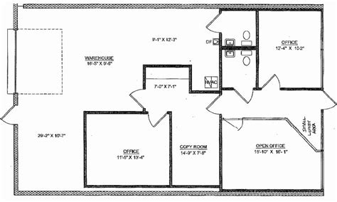 Warehouse Floor Plan Template Best Of Selling A Warehouse Fice Typical Floorplan | Warehouse ...