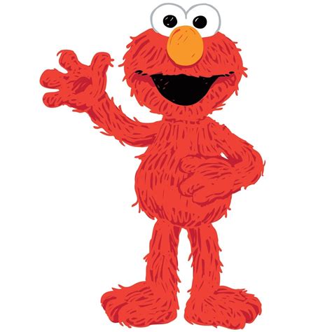 New Large ELMO LOVES YOU WALL DECALS Sesame Street Stickers Baby ...