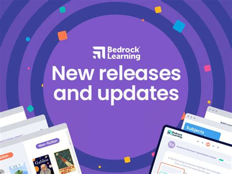 Bedrock Updates: Release notes 11 May 2023 | Bedrock Learning Primary