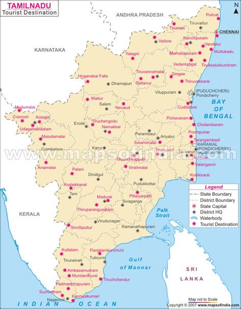 Tamil Nadu Map, Map of Tamil Nadu India, India Maps, Maps India, Maps of India, India Map, India ...