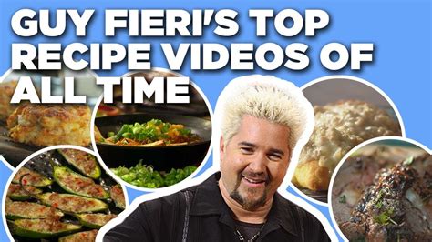 Guy Fieri's Top Recipe Videos Of All Time | Food Network