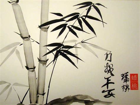 Veronique Renard - visual artist: Chinese bamboo brush painting