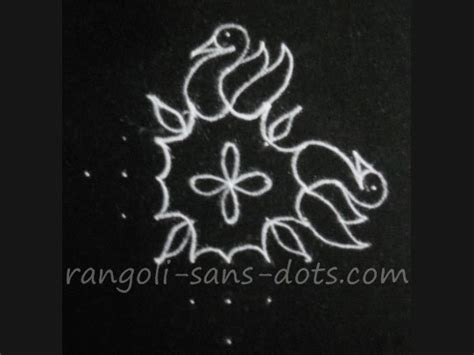 9 dots or pulli kolangal | Kolam by Sudha Balaji