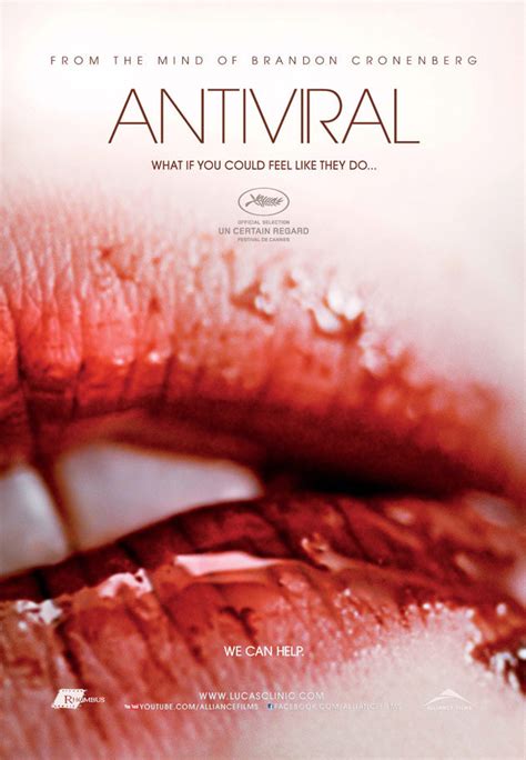 ANTIVIRAL (2012) Movie Trailer, Poster: Brandon Cronenberg | FilmBook