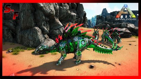 Tek-Stego Taming!!! - ARK: Survival Evolved (Ep. 6) - YouTube