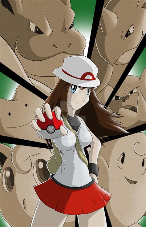 Pokemon Trainer Green (Pokemon Adventure) by ccayco on DeviantArt