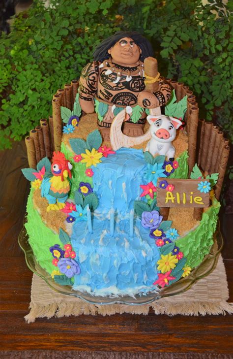 Maui Birthday Cake Topper - Get More Anythink's