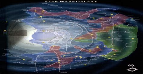 Star Wars: Map of the Known Galaxy (x-post to /r/StarWars) [OC] [2125 x 2925] : MapPorn