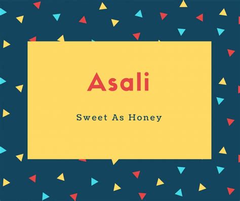 What is Asali Name Meaning In Urdu - Asali Meaning is شہد کی طرح میٹھی