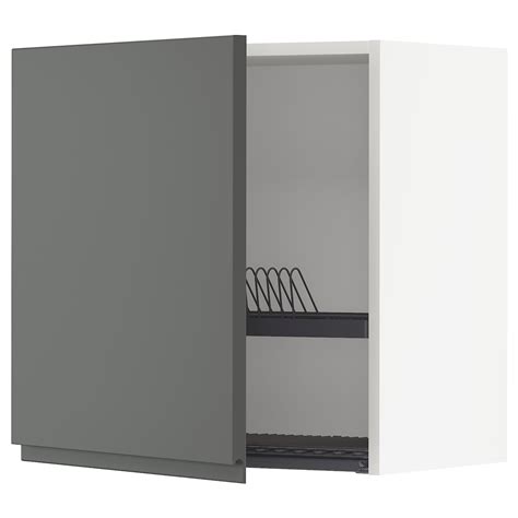 METOD wall cabinet with dish drainer - IKEA