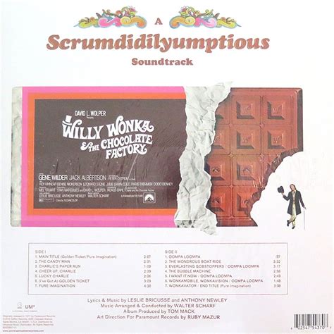 Willy Wonka & The Chocolate Factory soundtrack reissued on vinyl for the first time - The Vinyl ...