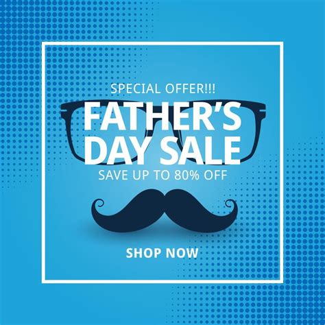 Special offers of Father's Day sales promotion design.banner ads and ...