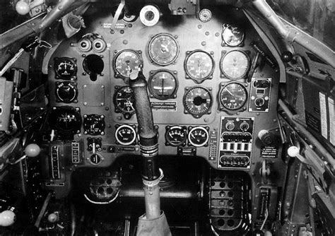 Asisbiz Aircraft factory Junkers Ju 87 Stuka cockpit section front instrument pannel for B2 and ...