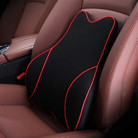 Aliexpress.com : Buy Memory Foam Car Lumbar Support back cushion for ...