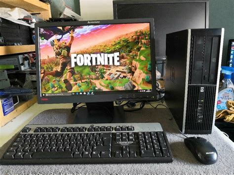 Fortnite Gaming PC - i5 - 8gb RAM Full Set-up WI-FI Monitor Keyboard ...