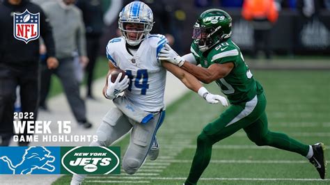 Detroit Lions vs. New York Jets | 2022 Week 15 Game Highlights - YouTube