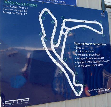 Atlanta Motorsports Park Track Map | Webmotor.org