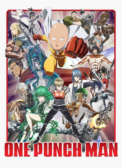 One Punch Man All Characters, HD Png Download - kindpng